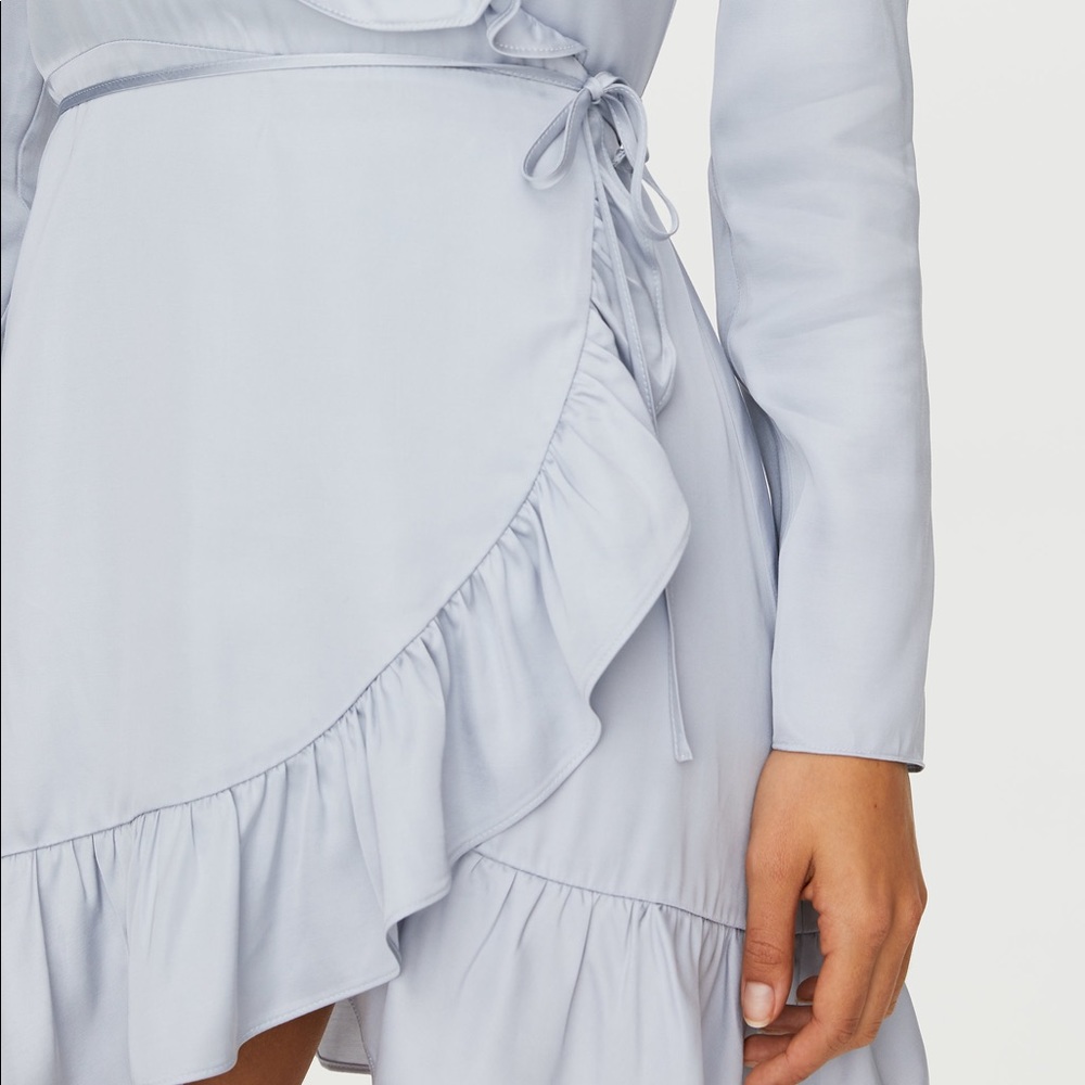 SOLD! ARITZIA | Taro Dress, Pearl Blue - Picture 5 of 13
